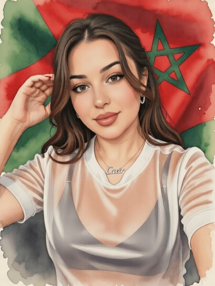 Yasmin Zbari @Moroccan_Cutie ai generated image Thumbnail